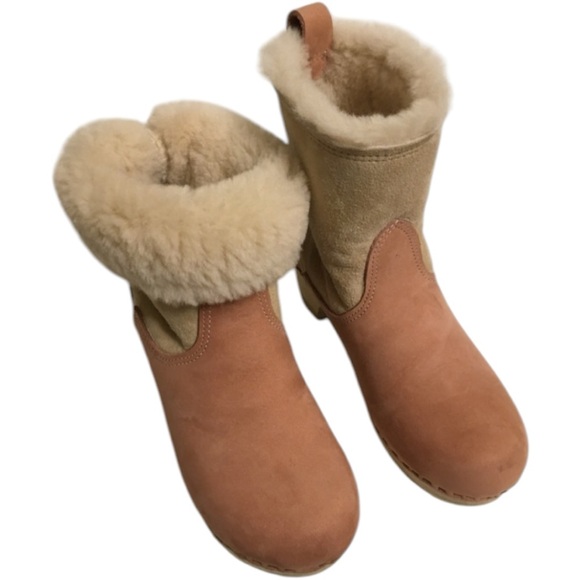 No.6 Shearling Clogs Boots - Picture 5 of 16